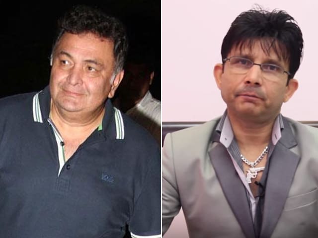 Rishi Kapoor's Angry. KRK's Angry. Next, There May be a Lawsuit
