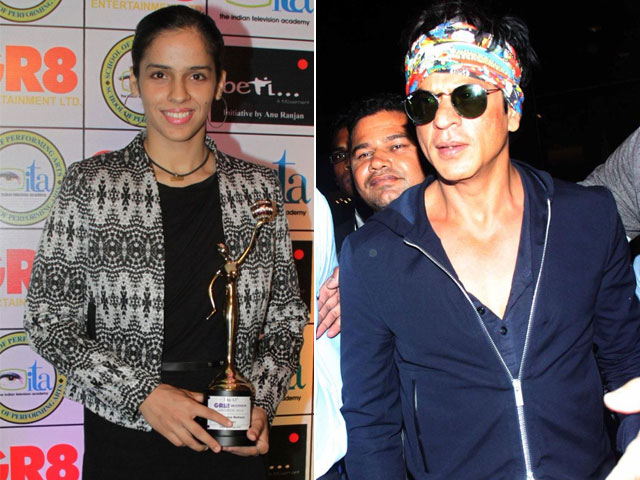 Saina Nehwal Totally Fangirled Shah Rukh Khan on Twitter