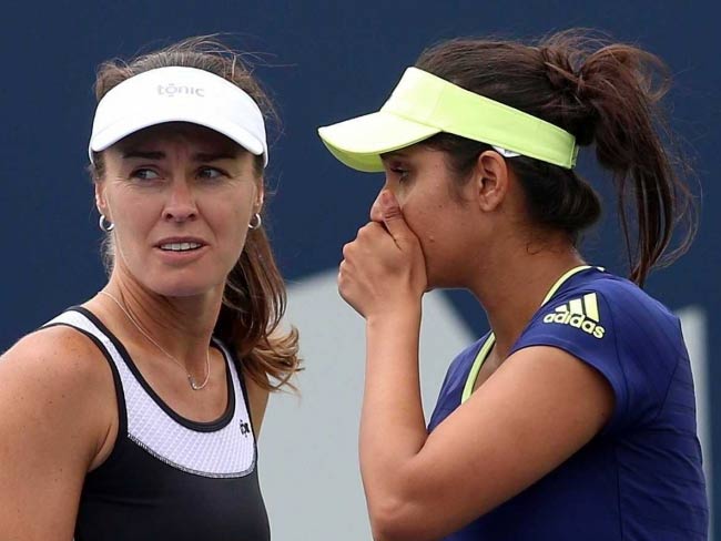 लगातार दूसरा ग्रैंड स्लैम खिताब जीतने की दहलीज पर सानिया-हिंगिस की जोड़ी