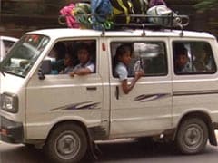 Delhi's Dangerous School Vans: Children Forced to Sit on CNG Cylinders