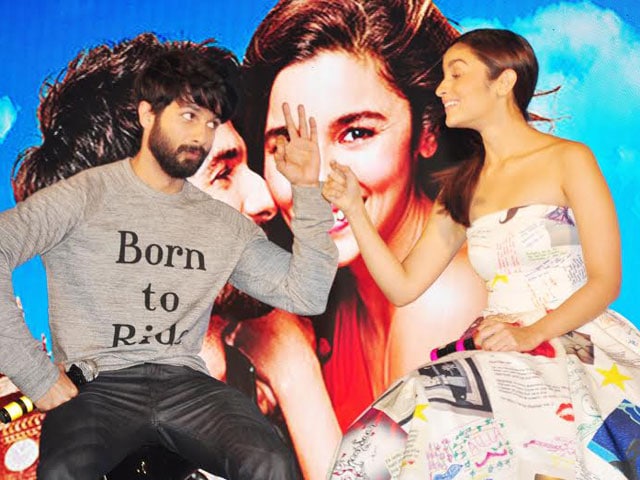 Alia, 22 Going on 65, 'Knows Everything.' Take Shahid's Word For it