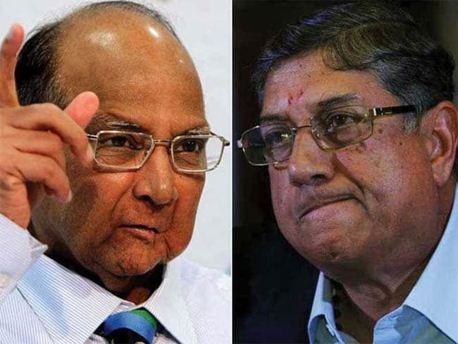 धुर विरोधी श्रीनिवासन और पवार ने की मुलाकात, बीसीसीआई अध्यक्ष पद को लेकर की चर्चा?