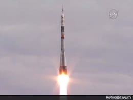 Soyuz Rocket With 3 Astronauts Launches for International Space Station Soyuz Rocket With 3 Astronauts Launches for International Space Station