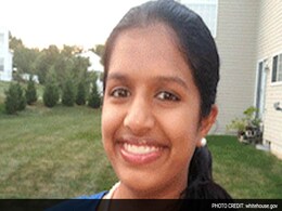Indian-American Teen Presented With Champions of Change Award Indian-American Teen Presented With Champions of Change Award
