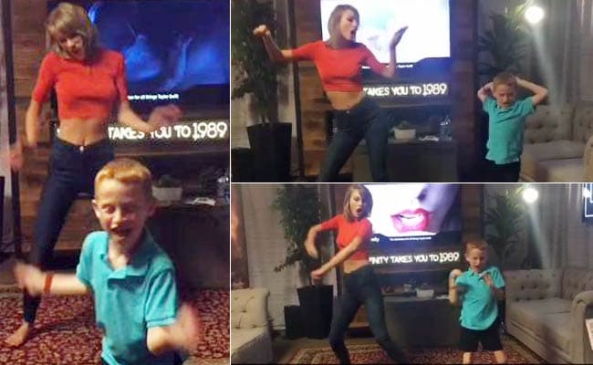 Taylor Swift 'Shakes It Off' With 7-Year-Old Dancing Sensation