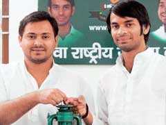 Up Against JD(U) Rebels, Lalu Prasad's Sons Banking on 'Chacha Nitish'