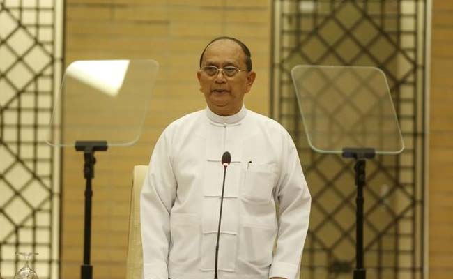 Myanmar President Thein Sein Meets Armed Rebels for Peace Talks