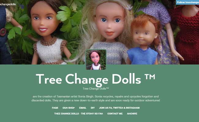 Australian-Indian Woman  Awarded for Recycling Discarded Dolls