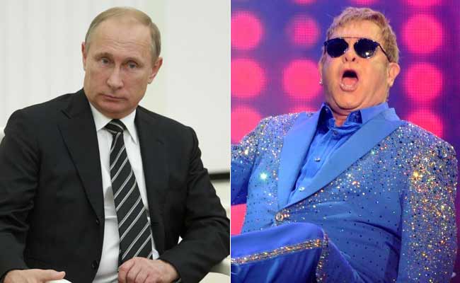 Vladimir Putin Phones Elton John And This Time Its For Real