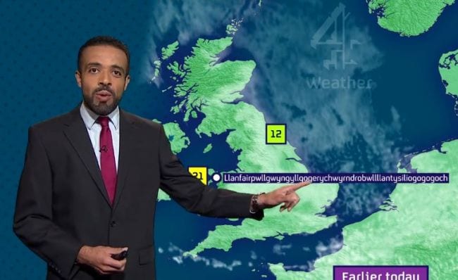 pronounce letter boss weatherman screengrab courtesy taken channel posted