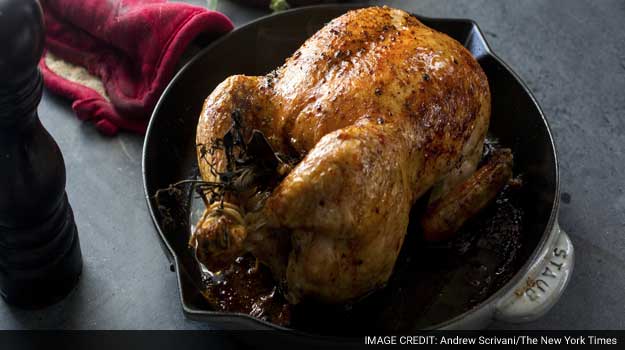 Roast Chicken, the Easy Way