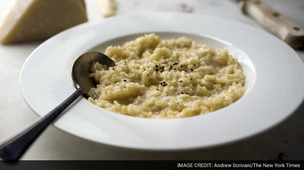 Parmesan Broth Risotto Milanese