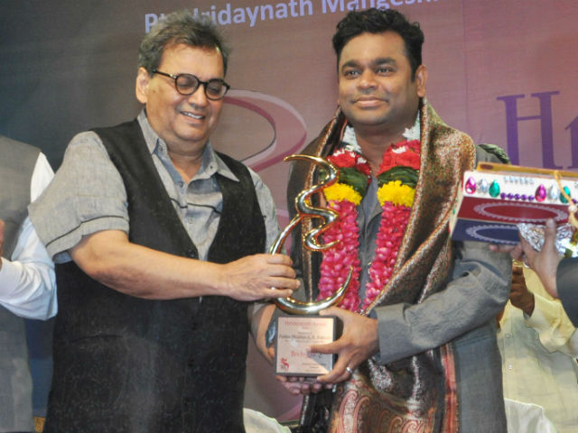 A R Rahman Receives Hridaynath Mangeshkar Award