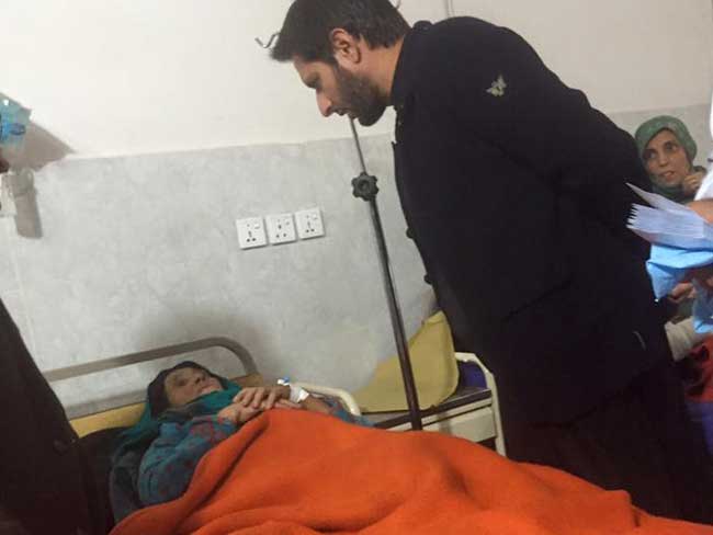 भूकंप प्रभावितों के लिए मसीहा बने शाहिद आफरीदी, 50 लाख रुपए किए दान