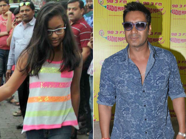 Ajay Devgn's 12-Year-Old Daughter is His Critic