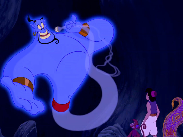 <I>Aladdin</i> Directors Confirm Popular Fan Theory About Genie