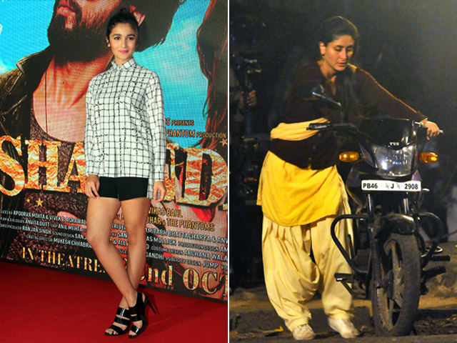 Alia Bhatt Not 'Standing Opposite' Kareena Kapoor in <i>Udta Punjab</i>