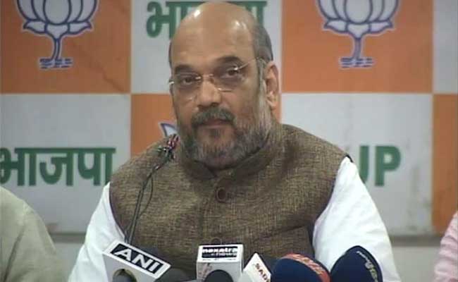 बिहार चुनाव परिणाम : अमित शाह ने हार स्वीकार की, नीतीश, लालू को दी बधाई