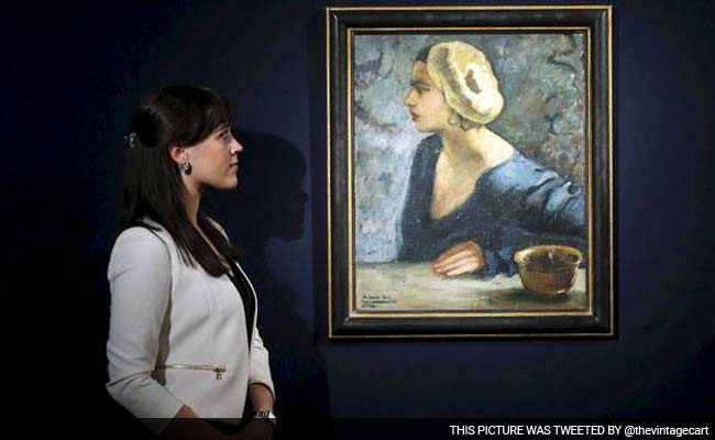 Amrita Sher-Gil Self-Potrait Sold for 1.7 Million Pounds in London