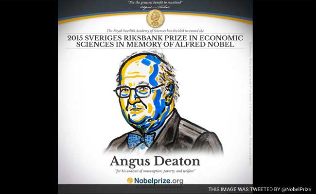 Angus Deaton Wins 2015 Nobel Prize for Economics