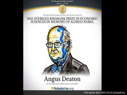 Angus Deaton Wins 2015 Nobel Prize for Economics Angus Deaton Wins 2015 Nobel Prize for Economics