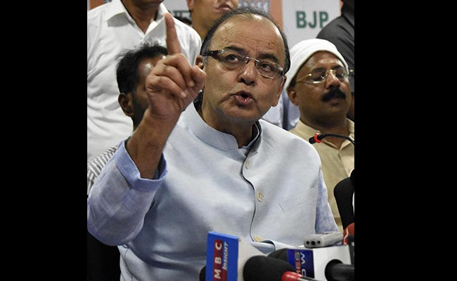 Nitish Kumar Has a 'Primitive' Development Model, Arun Jaitley Says