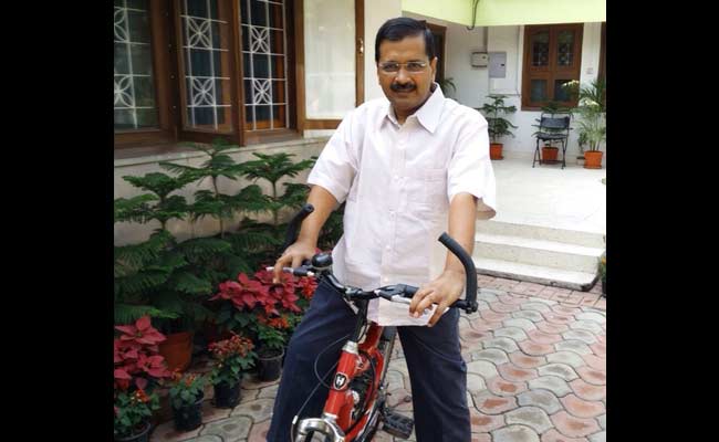 'कार फ्री डे' से इलाके में प्रदूषण 60 फीसदी नीचे आया : मुख्यमंत्री केजरीवाल