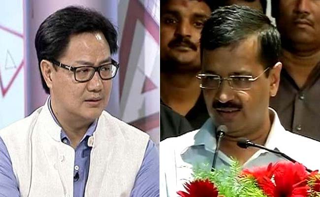 Arvind Kejriwal Slams Union Minister Kiren Rijiju's 'North Indians' Remark