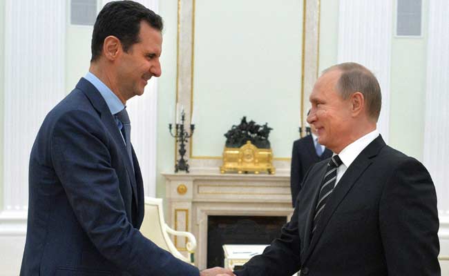 Syrian President Says Vladimir Putin Has Not Talked About Political Transition