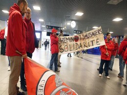 International Services Hit as Belgian Rail Workers Strike International Services Hit as Belgian Rail Workers Strike