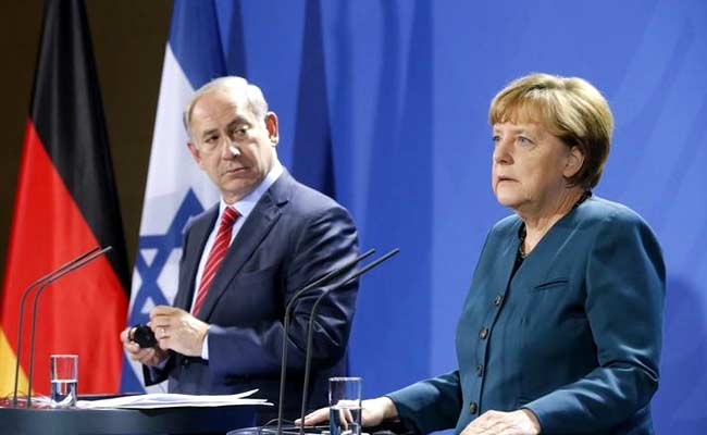 Angela Merkel Says Israeli Settlements 'Counterproductive'