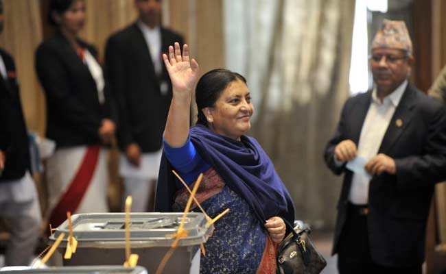 Nepal President Bidhya Devi Bhandari To Visit India From May 9