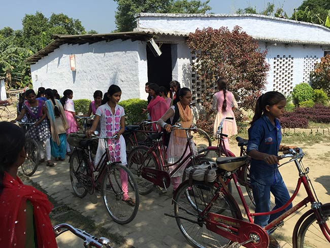 Couple Paste Stickers On Trucks To Spread Awareness On Girl Education