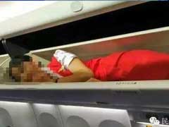 A Hazing Ritual Forced Chinese Female Flight Attendants into Overhead Bins
