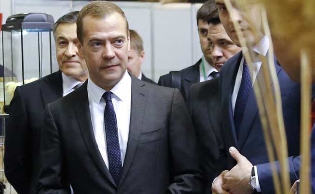 Russian Prime Minister Dmitry Medvedev Slams Ukraine's Flight Ban