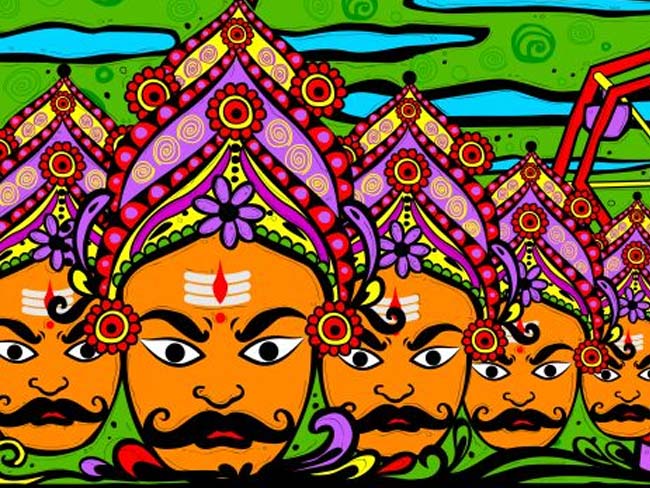 दशहरा 2018 : पौराणिक कथाओं की झलक और टेस्टी फूड का स्‍वाद