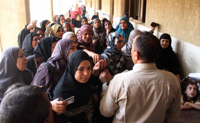 Egypt Voters Trickle in to Elect New Pro-Sisi Parliament