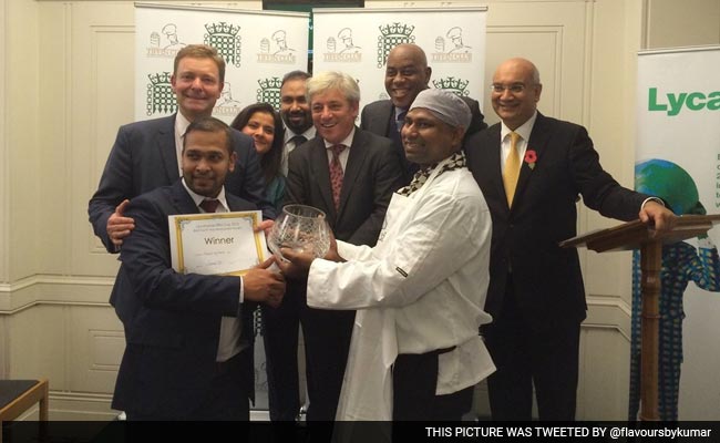 Indian Restaurant Bags UK Parliament's Curry Trophy