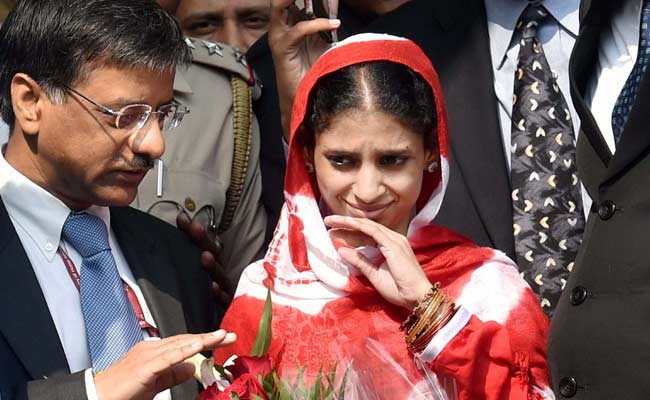 After 2 Days in Delhi, Geeta Leaves for Indore