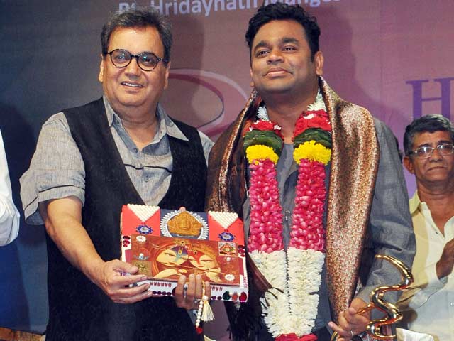 Honoured to Present A R Rahman With Award, Says Subhash Ghai