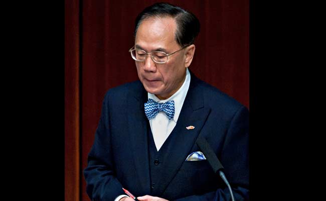 Hong Kong Former Leader Charged Over Corruption