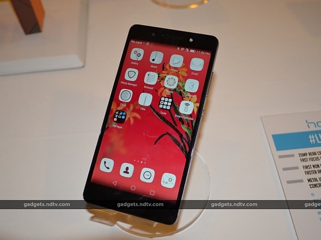 हॉनर 7 स्मार्टफोन भारत में लॉन्च, 20 मेगापिक्सल के कैमरे से है लैस