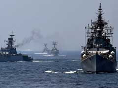 Indian Navy Teams Up With US and Japan For Joint Excercise