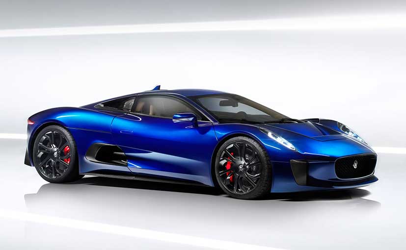 Jaguar C-X75 Driven by F1 Star Felipe Massa Ahead of James Bond's Spectre Premiere