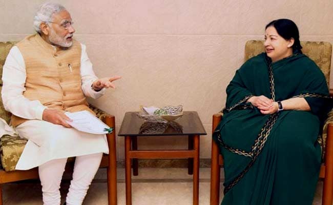 Jayalalithaa Seeks PM's Intervention On Post-Matric Scholarship Issue