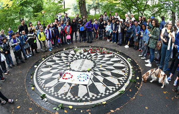 John Lennon Fans Mark 75th Birthday With Central Park Sing-In