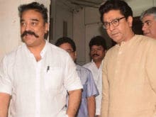 Kamal Haasan Gets Warm Welcome From Raj Thackeray's Family