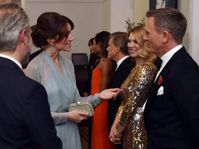 SPECTRE Premiere: Royal Family Thrilled, Critics Not so Much