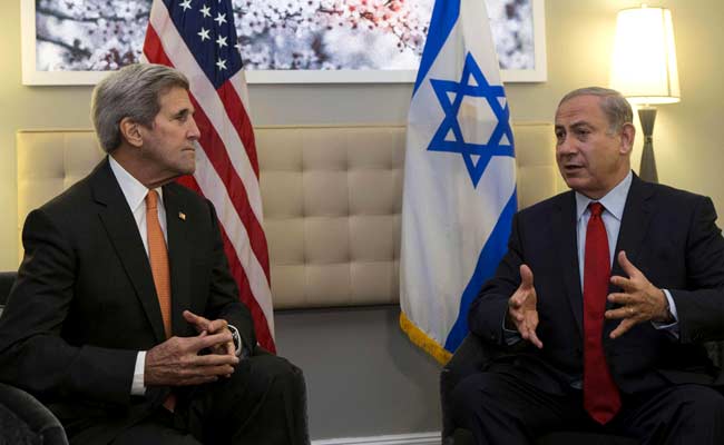 US Secretary of State John Kerry to Meet Israel's Benjamin Netanyahu in Berlin