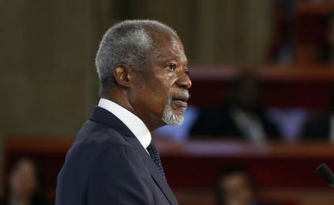 Ex-UN Chief Kofi Annan Faces Protests For Visit To Restive Myanmar State